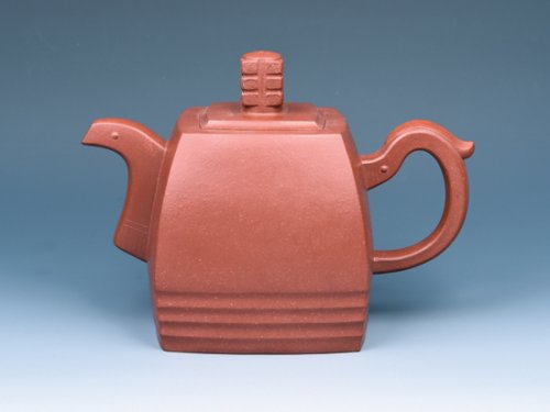 张丽妹紫砂壶 四方青面 