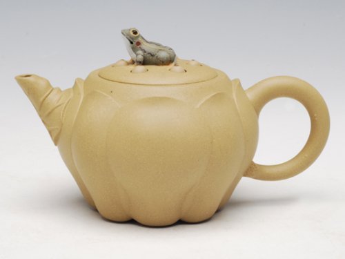 陈健紫砂壶 和合莲心 