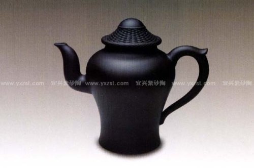 姚亚勤紫砂壶 渔夫壶 