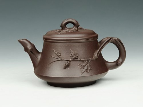 雷旭梅紫砂壶 秋硕 