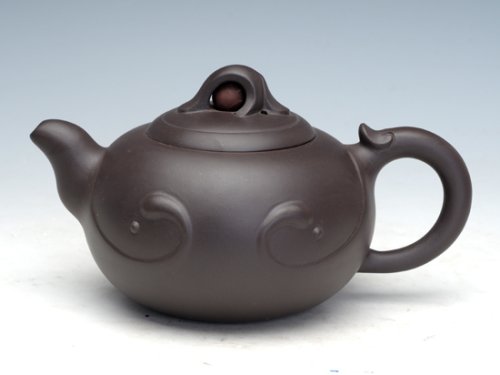 冯文娟紫砂壶 暖春  泥料：原矿紫泥 