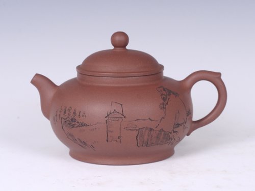周薇紫砂壶 常乐 