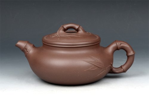 庄建初紫砂壶 春竹 