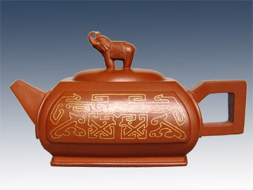 吴亚平紫砂壶 万象更新 