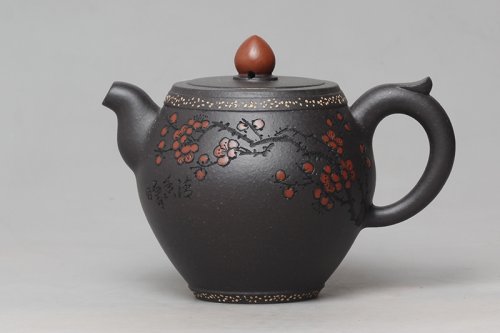 苏敏紫砂壶 金砂泉语 