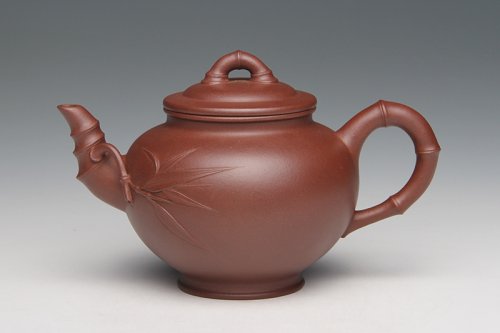陆晓樱紫砂壶 吕氏竹节 