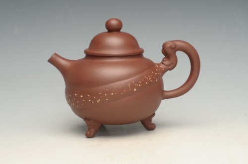 吴俊平紫砂壶 天龙顶珠 