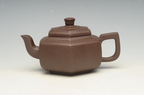 吴俊平紫砂壶 六方雪华 