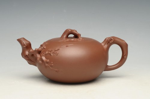 王丽勤紫砂壶 含梅咏春 