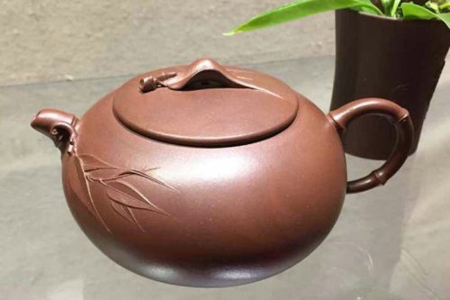 丁俊宏紫砂壶 律动 