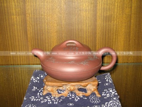 周晓琴紫砂壶 线圆 