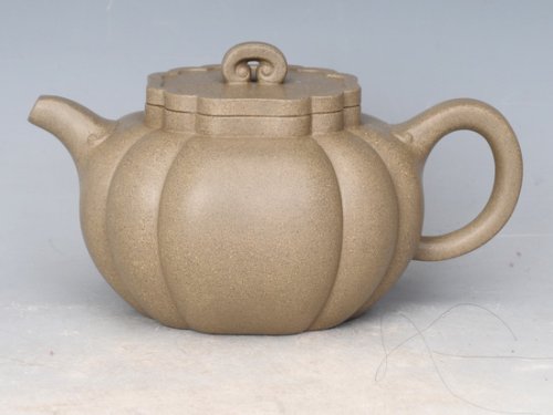 李军紫砂壶 太极如意 