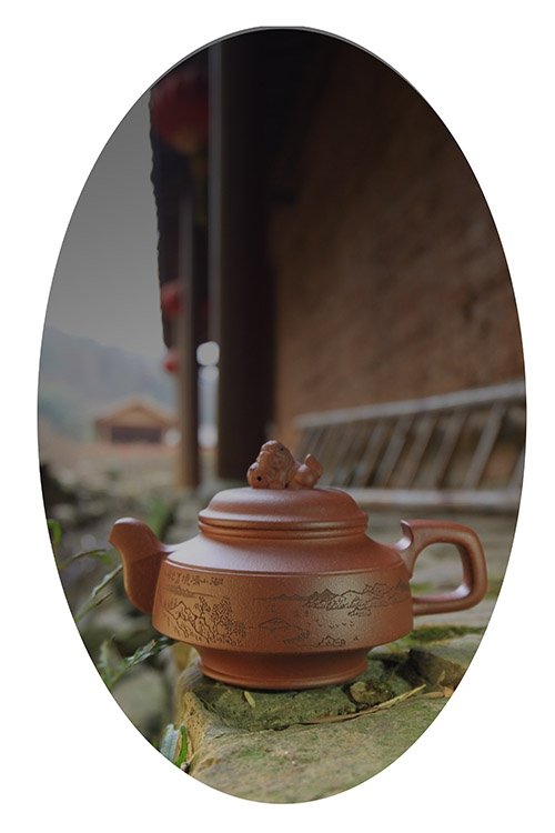 王继忠紫砂壶 祥狮献瑞 