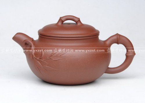 顾美萍紫砂壶 仿古竹 