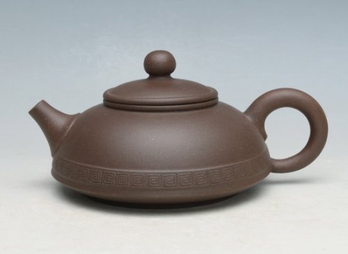蒋全卫紫砂壶 回纹 