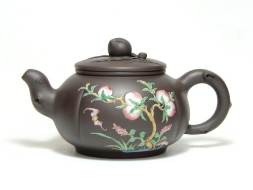 姜建荣紫砂壶 寿桃 