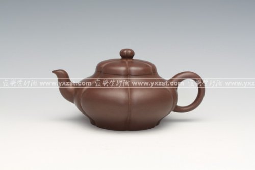 范利英紫砂壶 六瓣梅 