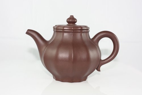 殷美娟紫砂壶 菊瓣水仙 