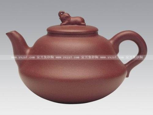 陆红炜紫砂壶 吉祥壶 