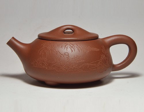 席志紫砂壶 石瓢 