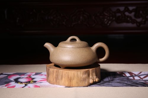 夏瑞娟紫砂壶 矮石瓢 