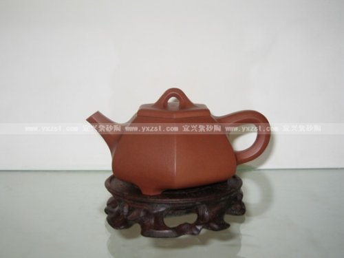 高爱春紫砂壶 六方石瓢 