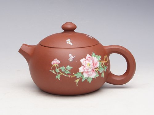 高燕紫砂壶 国色天香 