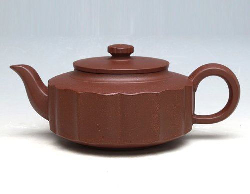 席志紫砂壶 菱花 