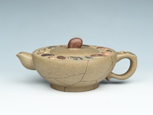 朱其大紫砂壶 华锦 