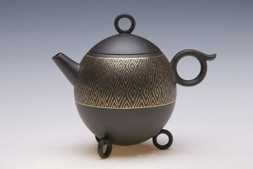 沈严峰紫砂壶 吉金 