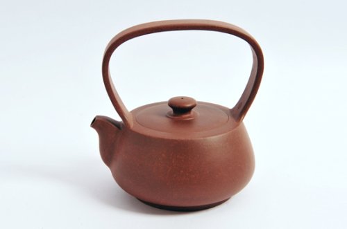 龚长春紫砂壶 汉风提梁 