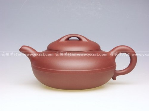 周忠兴紫砂壶 线圆 