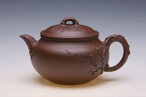 潘跃明紫砂壶 大三友壶 