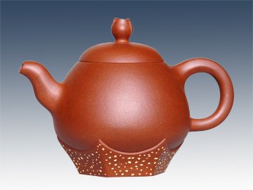 郁伟杰紫砂壶 荷韵 