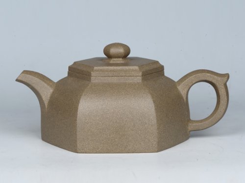 吴建荣紫砂壶 六方井栏 