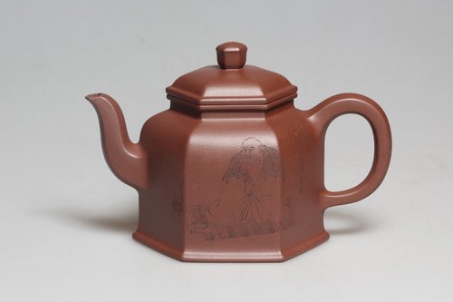 王洪星紫砂壶 汉钟壶 