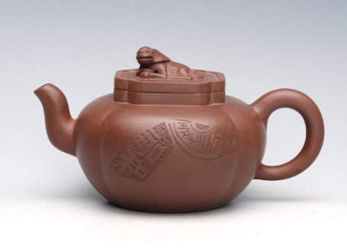 许永晴紫砂壶 狮球 