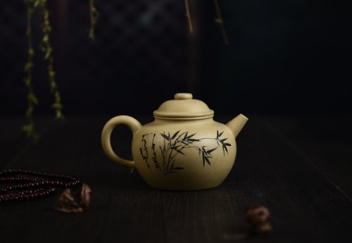 吴欢(大)紫砂壶 圈钮 