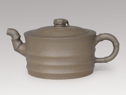 贺洪清紫砂壶 独坐幽篁 