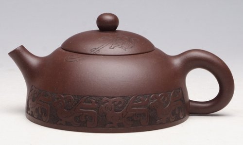 赵志明紫砂壶 袭月 