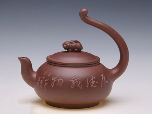 许敏芳紫砂壶 奔月 