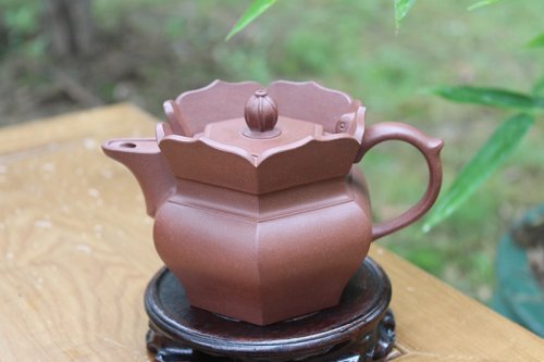 周学琴紫砂壶 僧帽 