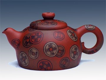 佘蓉芬紫砂壶 财源滚滚 