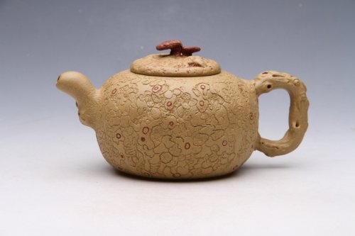 范荷紫砂壶 长寿供春 