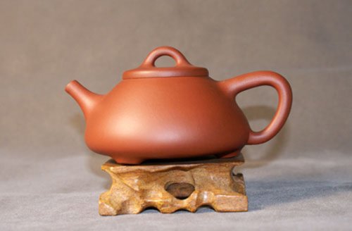 邵俊紫砂壶 子冶石瓢壶 