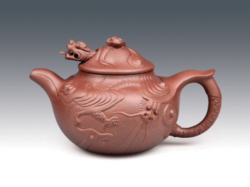 冯盘军紫砂壶 云龙 