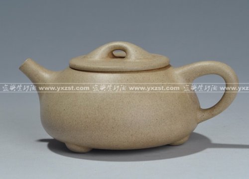 秦志强紫砂壶 石瓢 