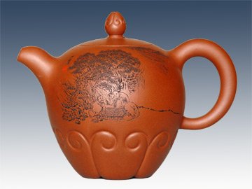 钱一清紫砂壶 高风如意 