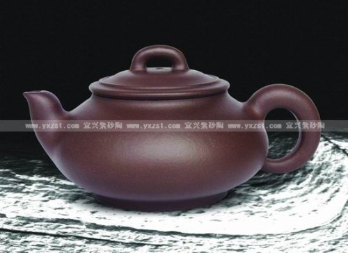 汪梅芳紫砂壶 浪花飞溅 