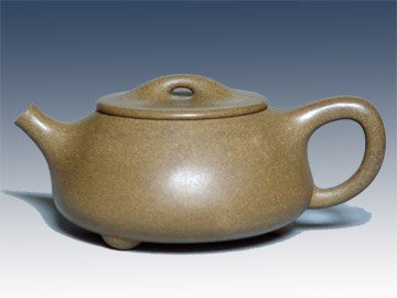 高建强紫砂壶 石瓢 